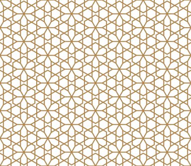 Seamless modeli Japon süs Kumiko dayalı