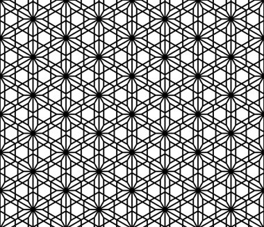 Sorunsuz geleneksel Japon Kumiko süsleme