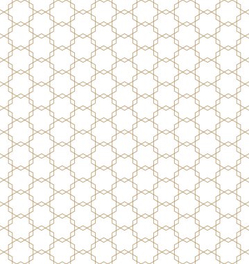 Kusursuz Japon geometrik desen kumiko altın