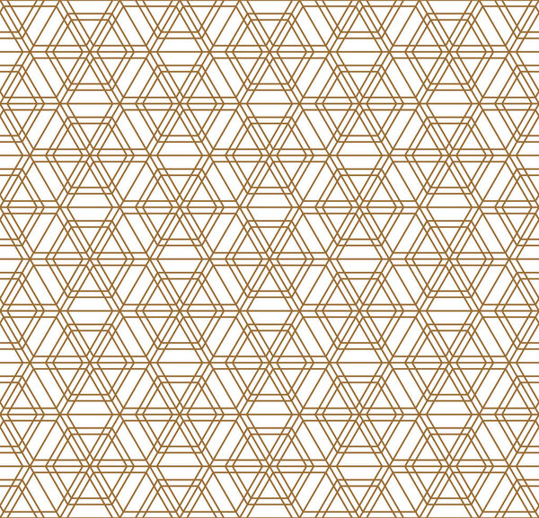 Japanese seamless pattern in style woodwork kumiko ornament.