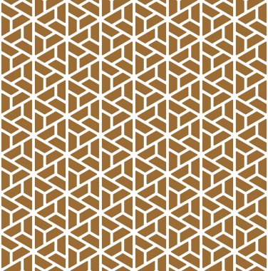 Seamless modeli Japon süs Kumiko dayalı