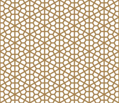 Seamless modeli Japon süs Kumiko dayalı