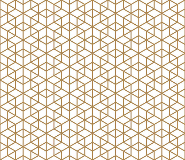 Seamless traditional Japanese ornament Kumiko