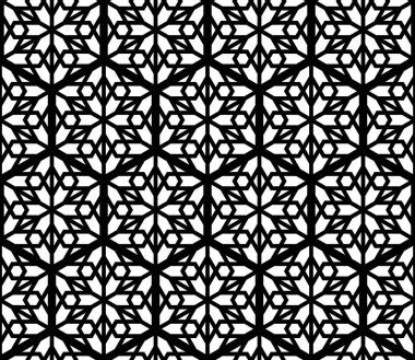 Seamles temel geometrik süsleme kumiko