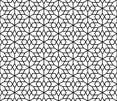 Kafes olmadan sorunsuz geleneksel Japon Kumiko ornamen