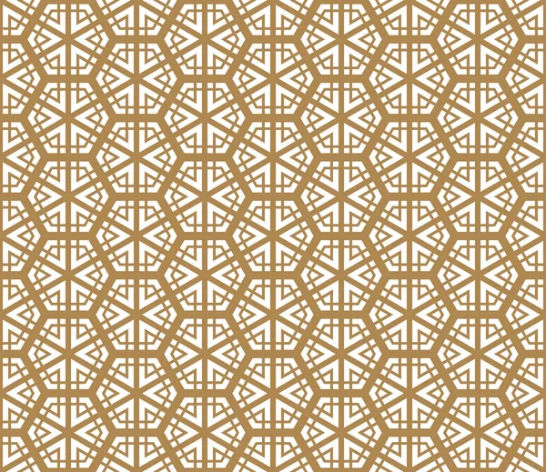 일본 장식 쿠미 코에 따라 원활한 패턴 — 스톡 벡터