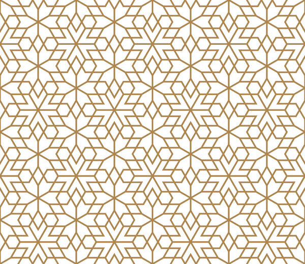 Seamless pattern based on Kumiko pattern