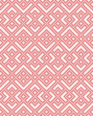 Dikişsiz geleneksel Rus Slav süsleme