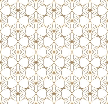Kesintisiz geometrik model Japon süs Kumiko tabanlı .