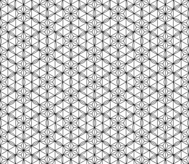 Dikişsiz desen geometrik desen . Siyah beyaz.