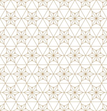 Kesintisiz geometrik model Japon süs Kumiko tabanlı .