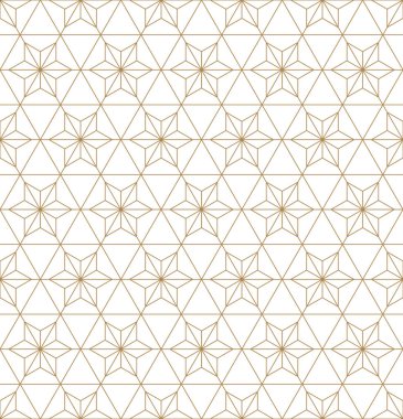 Kesintisiz geometrik model Japon süs Kumiko tabanlı .