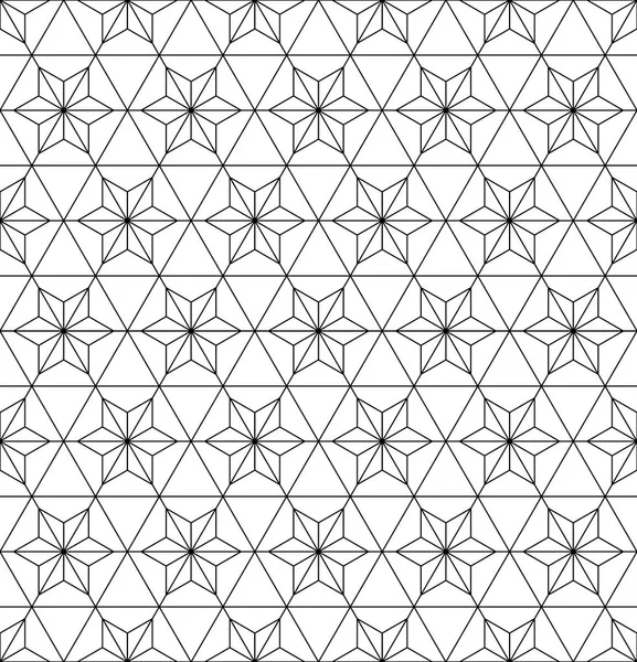 Kesintisiz geometrik model Japon süs Kumiko tabanlı .
