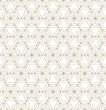 Kesintisiz geometrik model Japon süs Kumiko tabanlı .