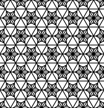 Kesintisiz geometrik model Japon süs Kumiko tabanlı .