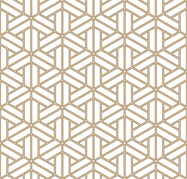 Kesintisiz geometrik model Japon süs Kumiko tabanlı .