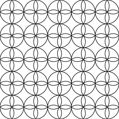 Dikişsiz geometrik desen whith siyah renk çizgileri.