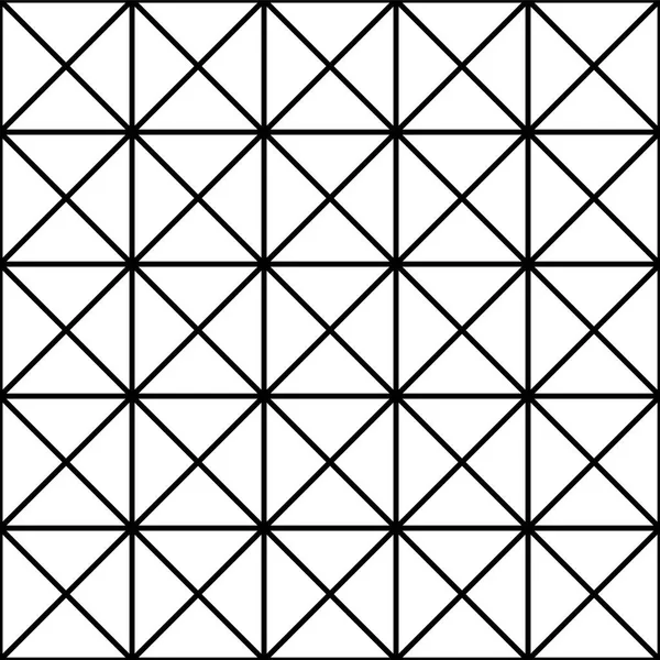 Χωρίς ραφές γεωμετρικού μοτίβου. Μαύρο και άσπρο χρώμα. — Διανυσματικό Αρχείο