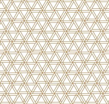 Japon süs kumiko dayalı Dikişsiz soyut patten . Altın renk çizgileri.