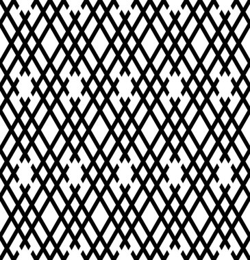 Japon ahşap sanatına dayalı dikişsiz desen. Siyah beyaz renk.