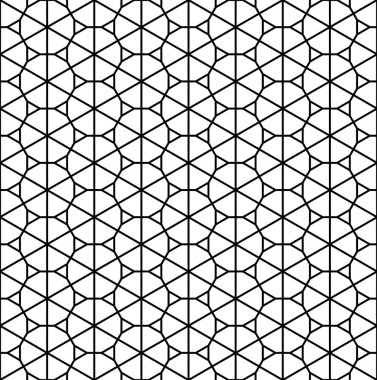 Seamless modeli Japon süs Kumiko dayalı