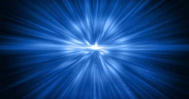 3D render, kozmik patlama shockwave mavi enerji siyah arka plan, doku etkisi üzerine soyut