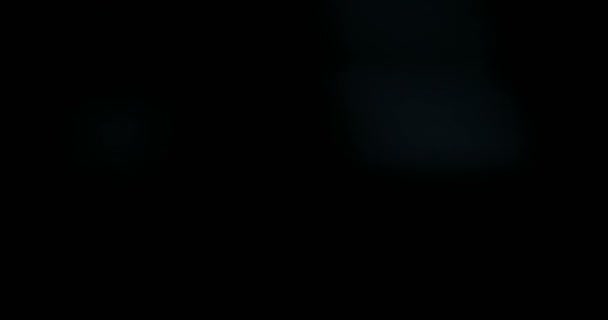 Абстрактні Багатокольорові Світлові Імпульси Світильники Витікають Фоні Руху Боке Світлофор — стокове відео