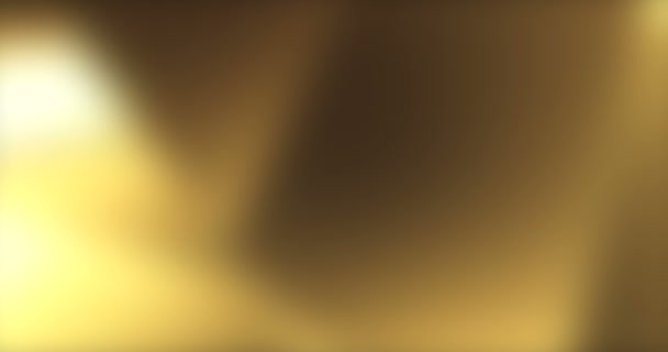 Abstract Golden Reflectors Glitter Sparkles Seamless Loop Metallic Effect Background — Stock Video