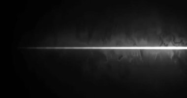 siyah beyaz duman artış yavaş hareket ile yatay buhar üfleme