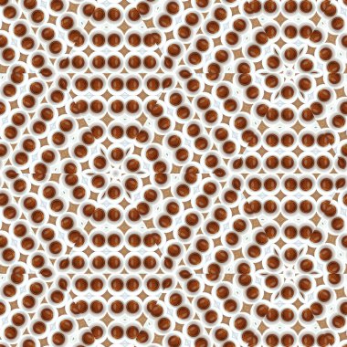 çok kahve ve içki ve kavramı, seamless modeli rahatla İtalyan kahve köpüğü ile doku beyaz arka planda, gıda gibi espresso fincan görünümünü üst