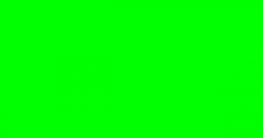 krom anahtar yeşil ekran rengi ile akan soyut boya fırça kontur şekli mürekkep sıçraması, mürekkep sıçrama