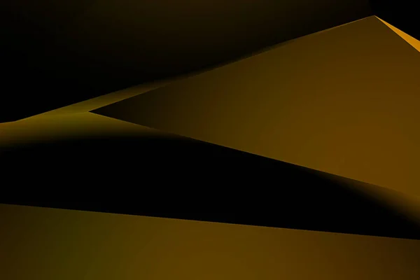 Abstrakt guld metalliskt tyg geometrisk form viftande bakgrund — Stockfoto