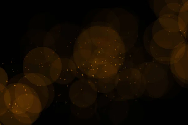Рождественский блеск золотой блестящий фон с боке на черном , — стоковое фото