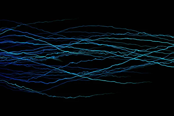 Gradiente abstracto fondo de luz de rayo azul que fluye como energía —  Fotos de Stock