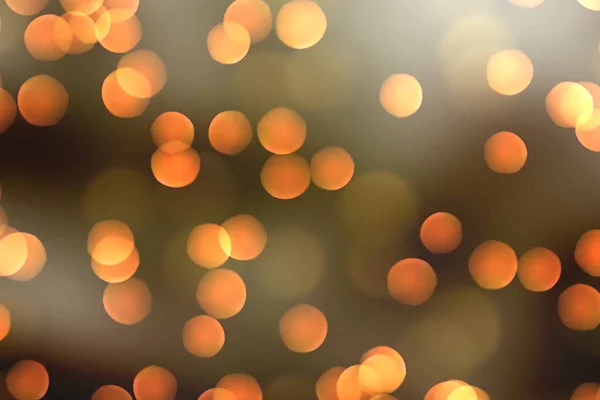 Jul glitter gyllene glitter bakgrund med bokeh på svart, — Stockfoto