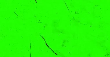 Krom anahtar yeşil ekran vhs arkaplan gerçekçi titreşimli, analog klasik televizyon sinyali ile kötü parazit ve dikey hatlar,