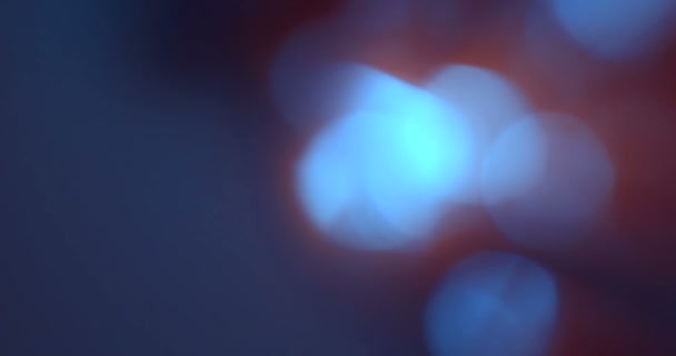 Абстрактний різдвяний градієнтний синій фон з боке, святкове свято щасливим новим — стокове відео