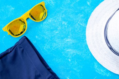 Yaz Zamanı konsepti. İçerik veya metin eklemek için boşluk bırakın.