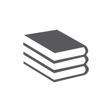 kitap simgesi beyaz arkaplanda izole edildi