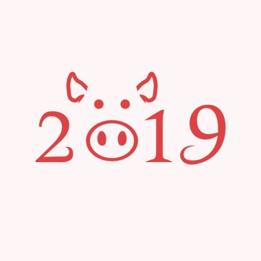 Çin takvimi üzerinde dünya domuz 2019 yılı