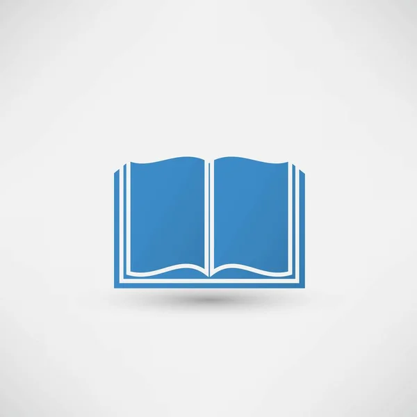 Vektor Buch Symbol Isolieren — Stockvektor