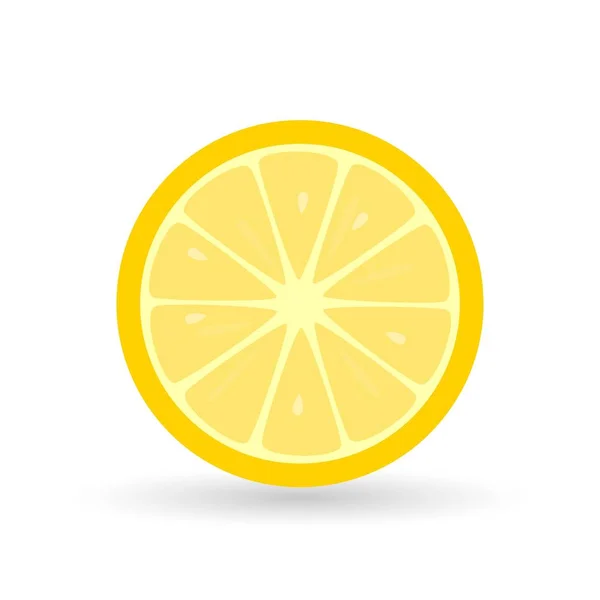 Limões Amarelos Limões Frescos — Vetor de Stock