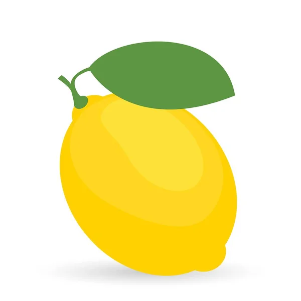 Limões Amarelos Limões Frescos —  Vetores de Stock