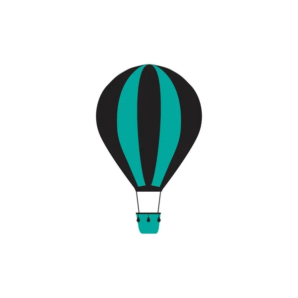 Ballon Pictogram Warme Lucht — Stockvector