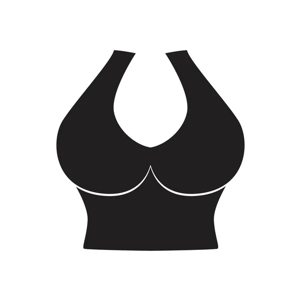 Swimsuite Vector Pictogram Achtergrond Isoleren — Stockvector