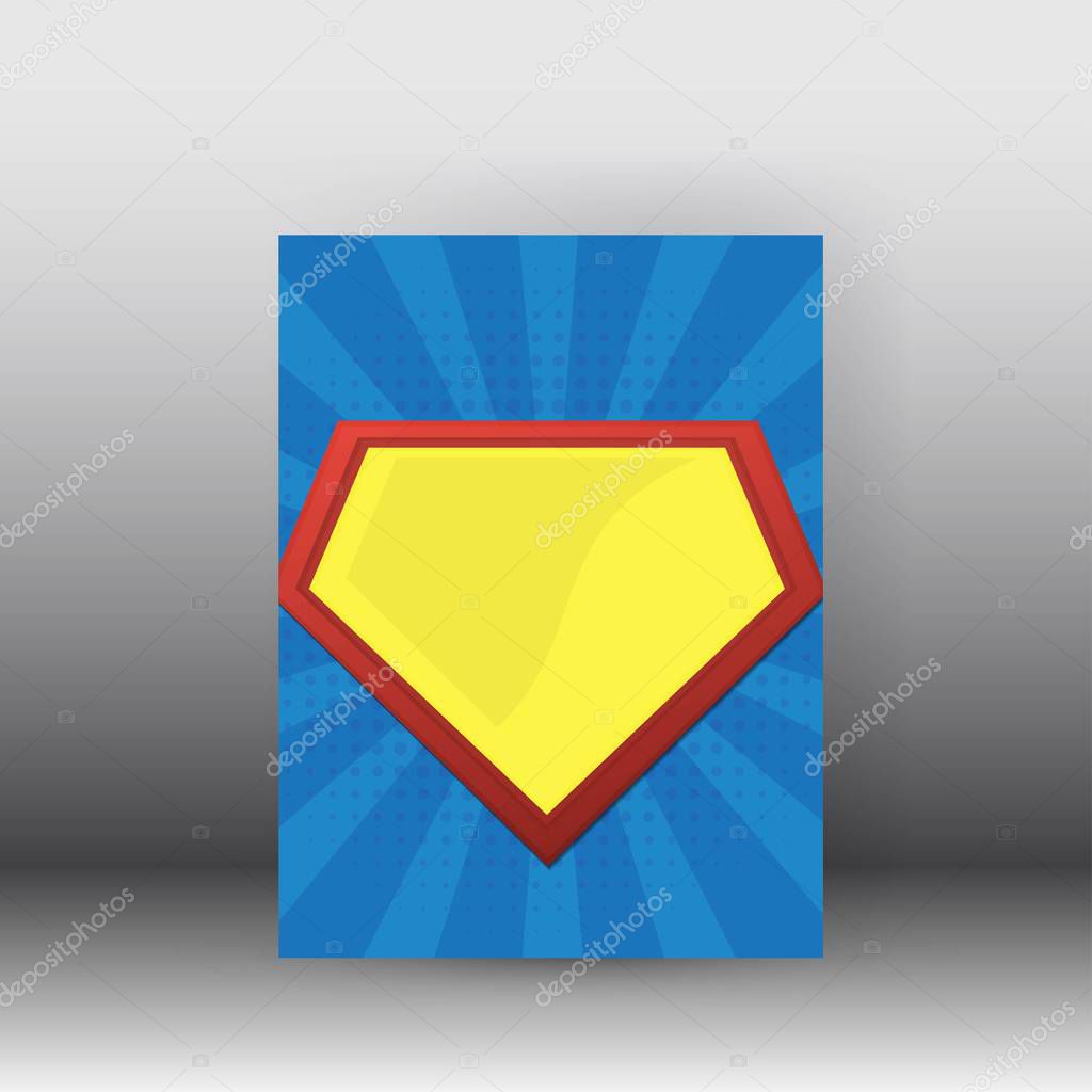 Superman poster and brochure design