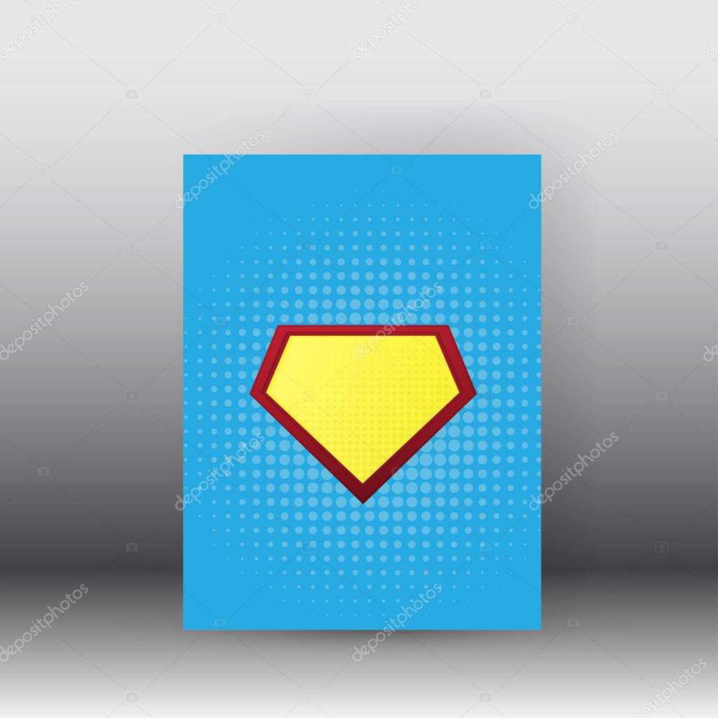 Superman poster and brochure design