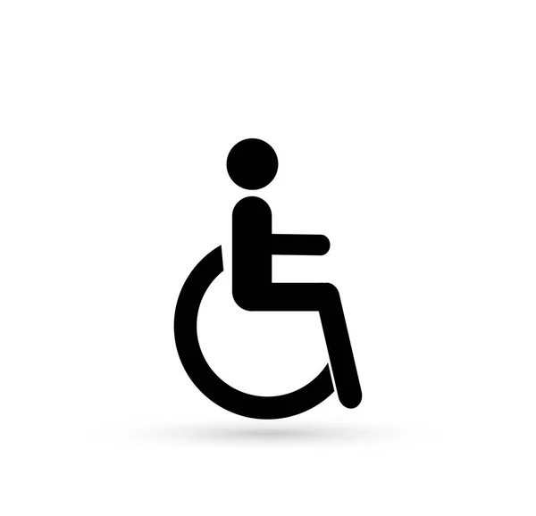 Icône Handicap Handicap Illustration Vectorielle — Image vectorielle