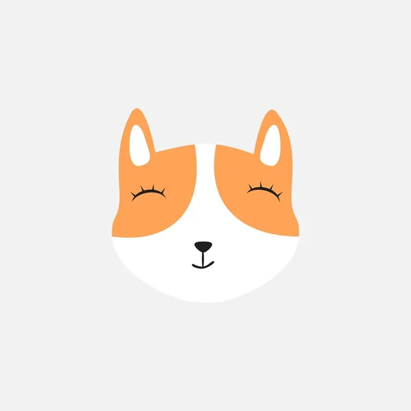 Návrh Loga Jedinečné Fox — Stockový vektor