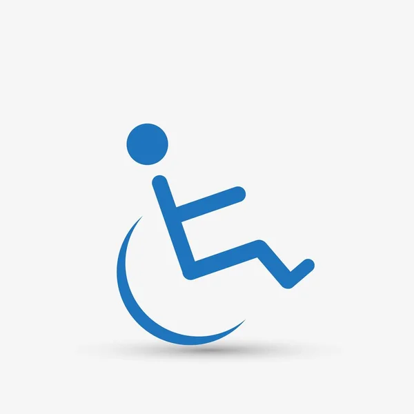 Icône Handicap handicapé — Image vectorielle